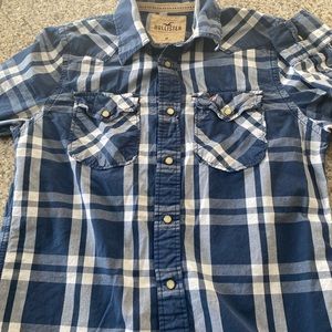 SZ Med Hollister Long Sleeve Button Down